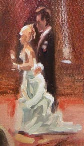 Couple Detail - Wedding Painter - Sam Day